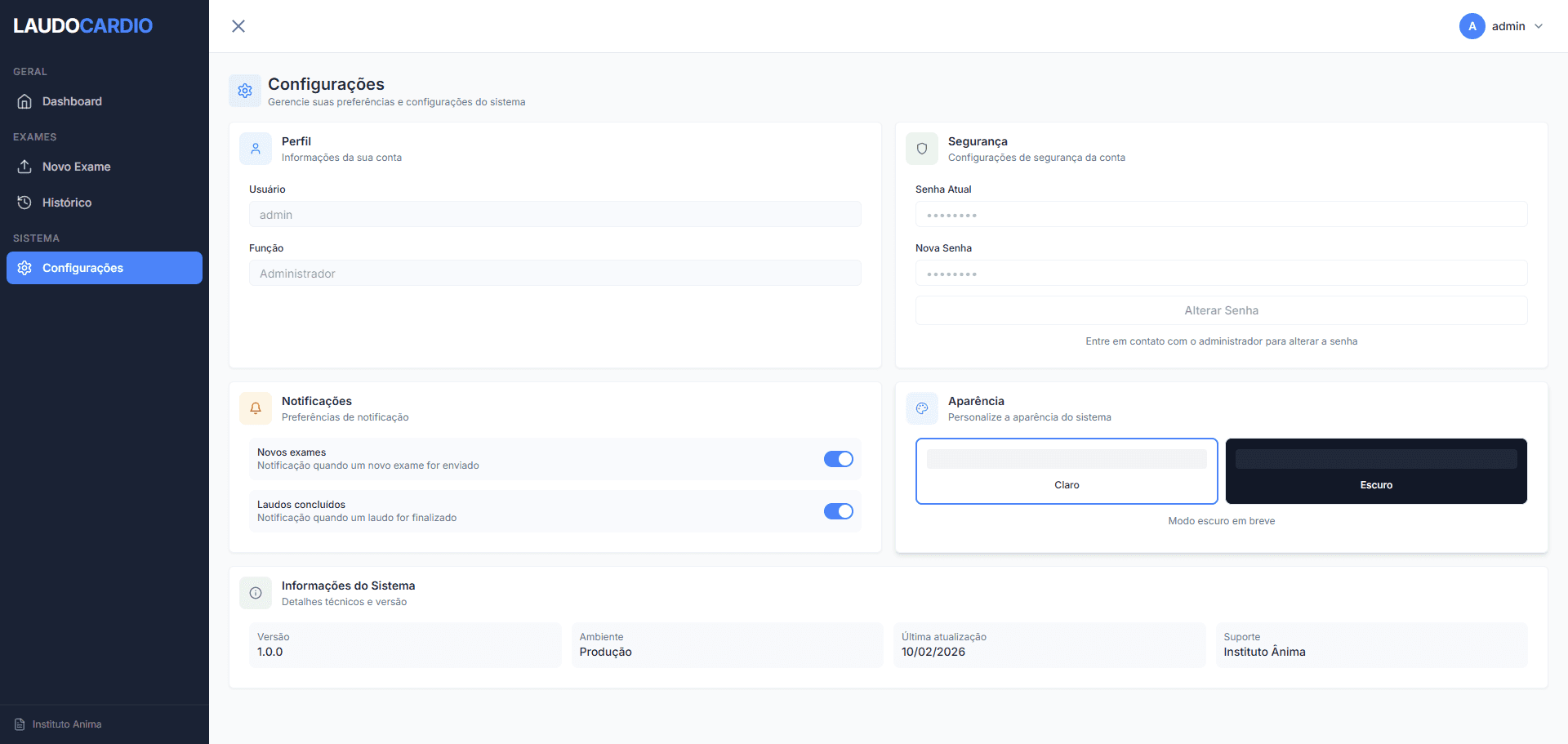 LaudoCardio - Cardiology Report System — 6