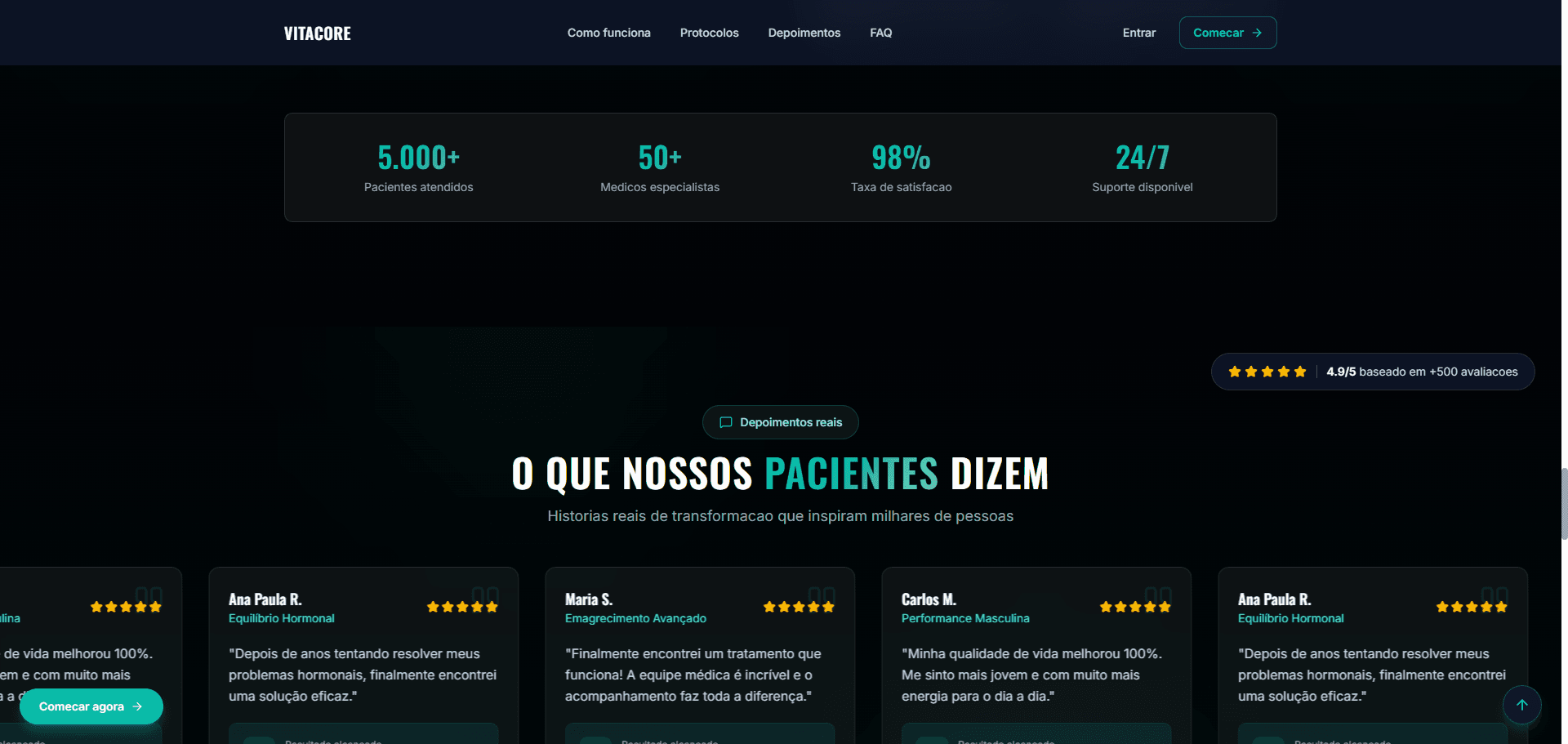 VitaCore - Healthcare & Wellness Platform — 3