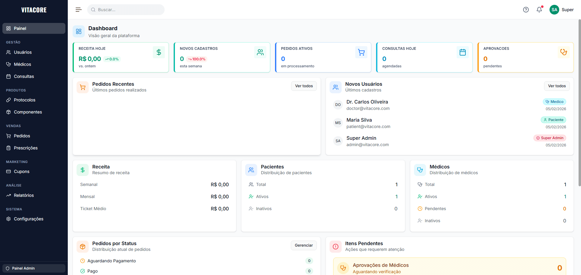 VitaCore - Healthcare & Wellness Platform — 6