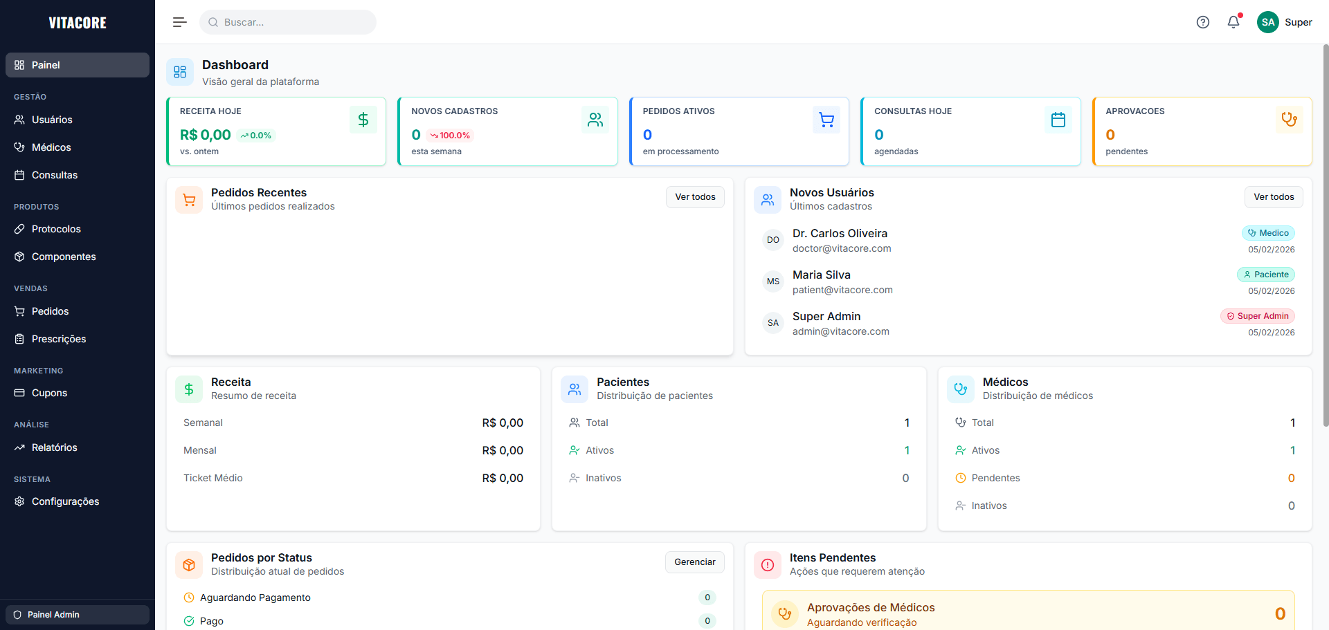 VitaCore - Healthcare & Wellness Platform — 6