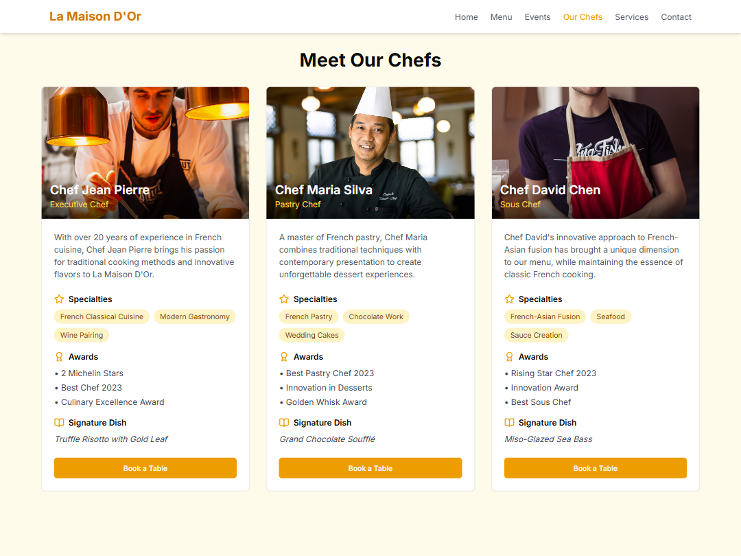 Restaurant Ordering System & AI Chatbot - 9